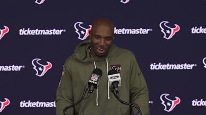 DeMeco Ryans Texans Week 10 Postgame Press Conference