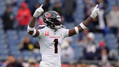 Houston Texans wide receiver Stefon Diggs (1).