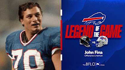 Bills announce John Fina as Legend of the Game for Monday Night