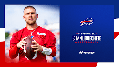 Bills re-sign QB Shane Buechele, sign TE Zach Davidson to a reserve/future  contract