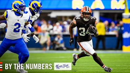 See best numbers from the Browns 36 19 loss against the Rams