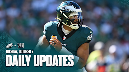 Jalen Hurts' only focus is winning | Eagles at Giants Daily Updates