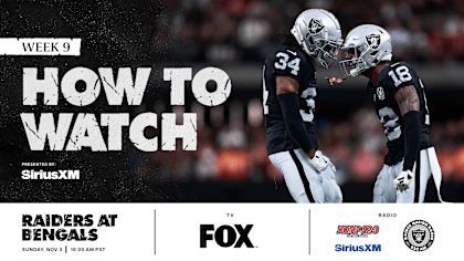How to watch Las Vegas Raiders at Minnesota Vikings on August 10 2024