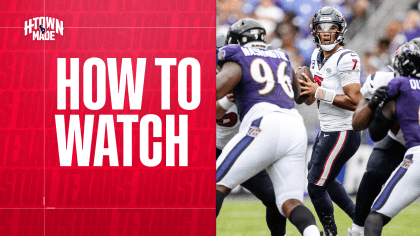 Ravens texans online stream