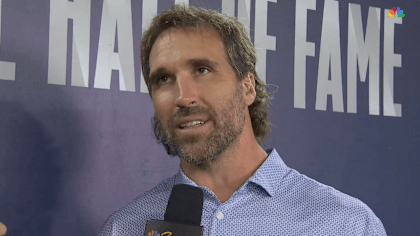 Jared Allen Discusses Hall of Fame Induction from Sideline of Hall of Fame  Game