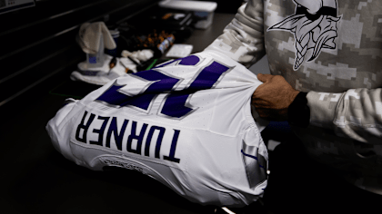 Equipment Staff Readies Uniforms For Sunday