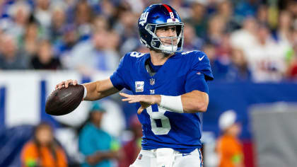 New York Giants quarterback picture: Daniel Jones future, Drew Lock role,  Tommy DeVito status, J.J. McCarthy rumors - Mirror Online