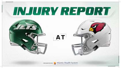 New York Jets at Arizona Cardinals Week 10 Injury Report - Wednesday
