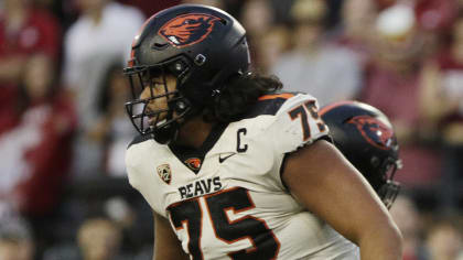 2024 Jets Mock Draft 1.0 - NFL Network's Daniel Jeremiah Selects Oregon State T Taliese Fuaga for Jets