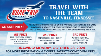 Patriots Foundation Launches Road Trip Raffle