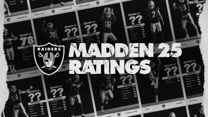 Madden 25: Initial ratings for the Raiders revealed