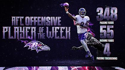 Lamar Jackson Wins AFC Offensive Player of the Week After Historic Touchdown