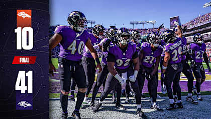 Score of the ravens game online