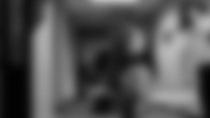 Check out Bears players arriving at Lambeau Field ahead of their Week 14 matchup against the Green Bay Packers.