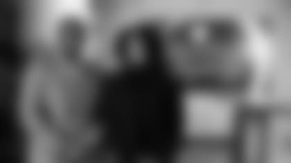 B.L.A.C.C. ERG co-leads Marquis White and Chidera Udeh