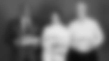 Kevin Warren, Danica Lopez and George H. McCaskey