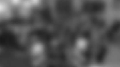 Fans at the Bengals 2025 NFL Draft Party at Paycor Stadium.