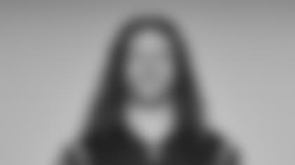 This is a 2025 photo of Cal Adomitis of the Cincinnati Bengals NFL football team. This image reflects the Cincinnati Bengals active roster as of Tuesday, May 27, 2025 when this image was taken. (AP Photo)