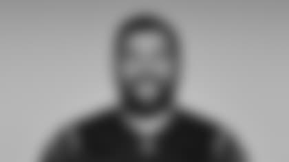 This is a 2025 photo of Lucas Patrick of the Cincinnati Bengals NFL football team. This image reflects the Cincinnati Bengals active roster as of Tuesday, June 10, 2025 when this image was taken. (AP Photo)
