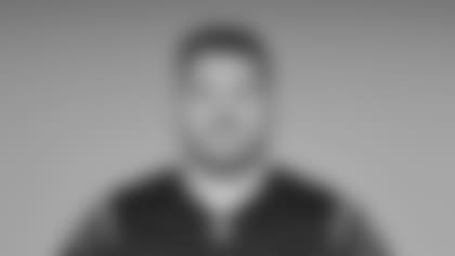 This is a 2025 photo of Andrew Stueber of the Cincinnati Bengals NFL football team. This image reflects the Cincinnati Bengals active roster as of Tuesday, May 27, 2025 when this image was taken. (AP Photo)
