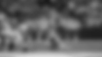 Cincinnati Bengals wide receiver Peter Warrick (80) goes airbourne after being hit during a Week 4 NFL preseason football game against the Indianapolis Colts at the RCA Dome in Indianapolis, Indiana on August 29, 2003. The Colts defeated the Bengals 21-20. (AP Photo/Scott Boehm)