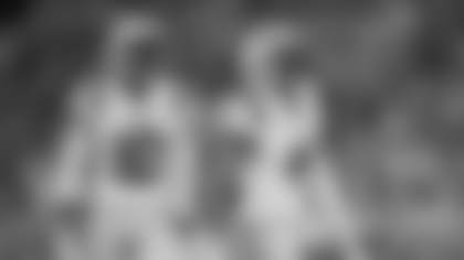 LSU cornerback Mansoor Delane (4) and safety Dashawn Spears (10) react in the second half of an NCAA college football game against Clemson, Saturday, Aug. 30, 2025, in Clemson, S.C. (AP Photo/Jacob Kupferman)