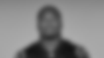 This is a 2025 photo of Kris Jenkins Jr. of the Cincinnati Bengals NFL football team. This image reflects the Cincinnati Bengals active roster as of Tuesday, June 10, 2025 when this image was taken. (AP Photo)