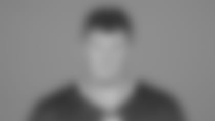 This is a 2024 photo of Will Clapp of the Buffalo Bills NFL football team.  This image reflects the Bills active roster as of 10 June 2024 when this image was taken.  (AP Photo)
