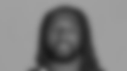 Orchard Park, NY.  June 13, 2022:  “This is a 2022 photo of                Boogie Basham of the Buffalo Bills NFL football team.  This image reflects the Buffalo Bills active roster as of June 13, 2022 when this image was taken.  (AP Photo)