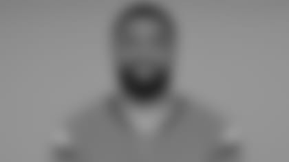 This is a 2024 photo of Tim Patrick of the Denver Broncos NFL football team.  This image reflects the Denver Broncos active roster as of June 10, 2024 when this image was taken.  (AP Photo)
