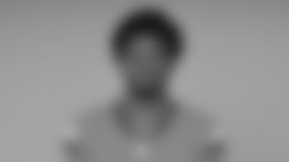 This is a 2024 photo of Keidron Smith of the Denver Broncos NFL football team.  This image reflects the Denver Broncos active roster as of June 10, 2024 when this image was taken.  (AP Photo)