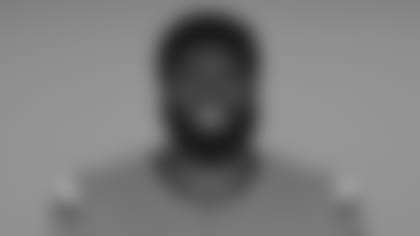 This is a 2024 photo of D. J. Jones of the Denver Broncos NFL football team.  This image reflects the Denver Broncos active roster as of June 10, 2024 when this image was taken.  (AP Photo)