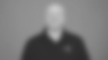 TAMPA, FL - April 07, 2025 - Offensive Quality Control Assistant Blaine Stewart headshot taken at AdventHealth Training Center. Photo By Kyle Zedaker/Tampa Bay Buccaneers