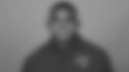 TAMPA, FL - February 16, 2026 - Defensive Line Coach Marcus West of the Tampa Bay Buccaneers headshot taken at AdventHealth Training Center. Photo By Kyle Zedaker/Tampa Bay Buccaneers