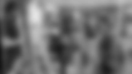 TAMPA, FL - March 08, 2025 - Participants at the She is Football Market & Festival during the inaugural She Is Football weekend. Photo By Mike Carlson/Tampa Bay Buccaneers