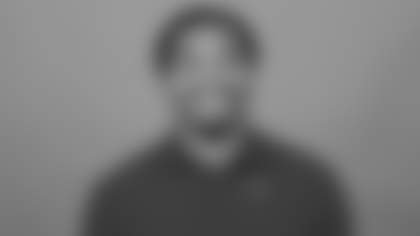 TAMPA, FL - February 16, 2026 - Defensive Assistant Todd Bowles Jr. of the Tampa Bay Buccaneers headshot taken at AdventHealth Training Center. Photo By Kyle Zedaker/Tampa Bay Buccaneers