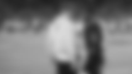 Arizona Cardinals safety Budda Baker (3) and Arizona Cardinals Head Coach Jonathan Gannon during the Week 18 regular season game between the Arizona Cardinals and the Seattle Seahawks on Sunday, Jan 7, 2024 at State Farm Stadium.