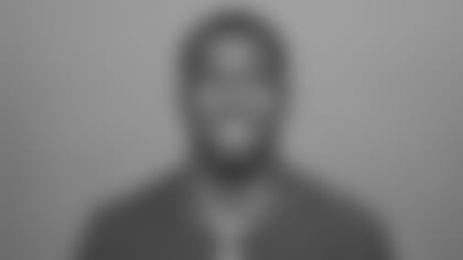 This is a 2023 photo of BJ Ojulari of the Arizona Cardinals NFL football team. This image reflects the Arizona Cardinals active roster as of 6/12/23 when this image was taken. (AP Photo)