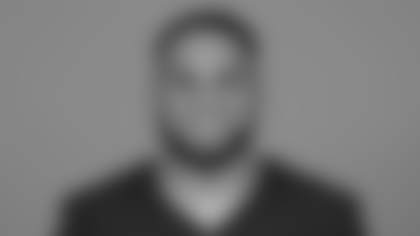This is a 2025 photo of Oscar Cardenas of the Arizona Cardinals NFL football team.  This image reflects the Arizona Cardinals active roster as of May 8, 2025 when this image was taken.  (AP Photo)