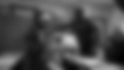 The Arizona Cardinals and SRP surprise a teacher at Finley Farms Elementary School for the Touchdown for Teachers program on Wednesday, April 23, 2025 in Gilbert, AZ.