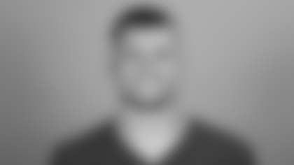 This is a 2024 photo of Trey McBride of the Arizona Cardinals NFL football team. This image reflects the Arizona Cardinals active roster as of 6/10/24 when this image was taken.  (AP Photo)