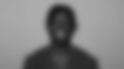 This is a 2025 photo of Ekow Boye-Doe of the Arizona Cardinals NFL football team.  This image reflects the Arizona Cardinals active roster as of June 9, 2025 when this image was taken.  (AP Photo)