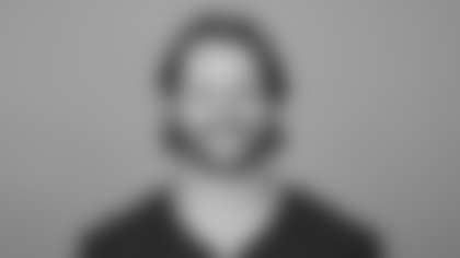 This is a 2025 photo of Blake Gillikin of the Arizona Cardinals NFL football team.  This image reflects the Arizona Cardinals active roster as of June 9, 2025 when this image was taken.  (AP Photo)
