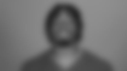 This is a 2024 photo of BJ Ojulari of the Arizona Cardinals NFL football team. This image reflects the Arizona Cardinals active roster as of 6/10/24 when this image was taken.  (AP Photo)