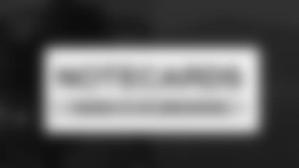 NoteCards week 9 vs Browns