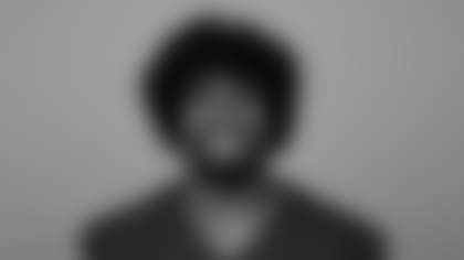 This is a 2025 photo of Anthony Goodlow of the Arizona Cardinals NFL football team.  This image reflects the Arizona Cardinals active roster as of June 9, 2025 when this image was taken.  (AP Photo)