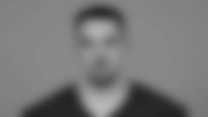 This is a 2025 photo of Valentin Senn of the Arizona Cardinals NFL football team.  This image reflects the Arizona Cardinals active roster as of May 8, 2025 when this image was taken.  (AP Photo)