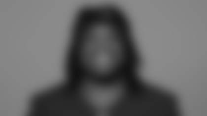 This is a 2025 photo of Oscar Cardenas of the Arizona Cardinals NFL football team.  This image reflects the Arizona Cardinals active roster as of May 8, 2025 when this image was taken.  (AP Photo)