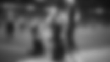 Arizona Cardinals running back James Conner (6) and Arizona Cardinals wide receiver Greg Dortch (83) during the Week 18 regular season game between the Arizona Cardinals and the Seattle Seahawks on Sunday, Jan 7, 2024 at State Farm Stadium.