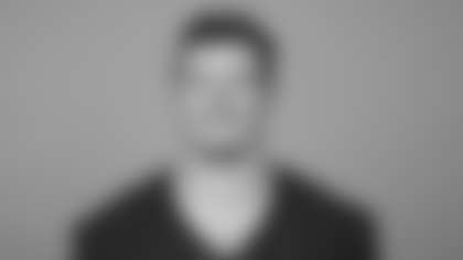 This is a 2025 photo of Travis Vokolek of the Arizona Cardinals NFL football team.  This image reflects the Arizona Cardinals active roster as of June 9, 2025 when this image was taken.  (AP Photo)